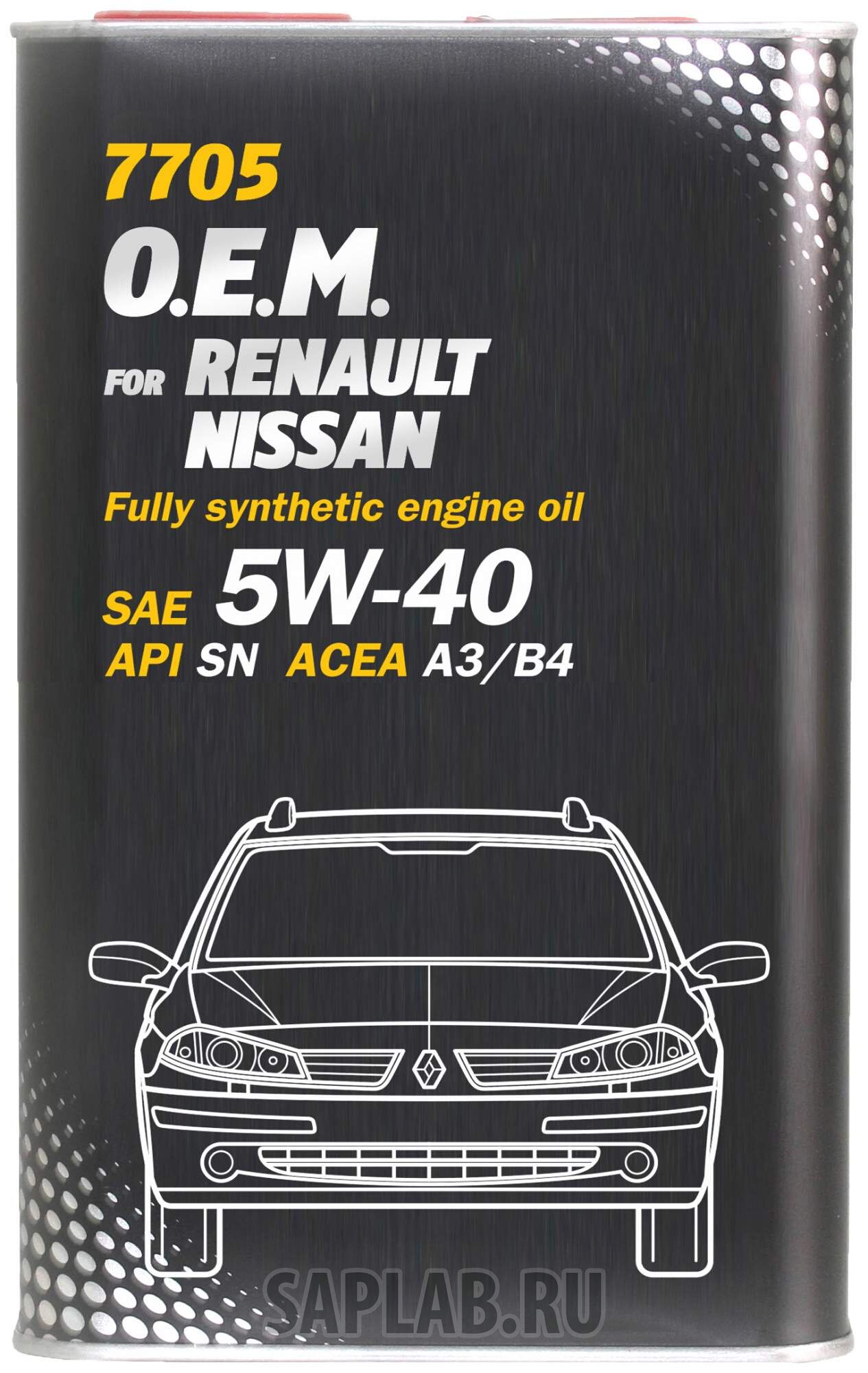 Купить MANNOL 4051 Моторное масло Mannol O.E.M. SAE 5W-40 1л