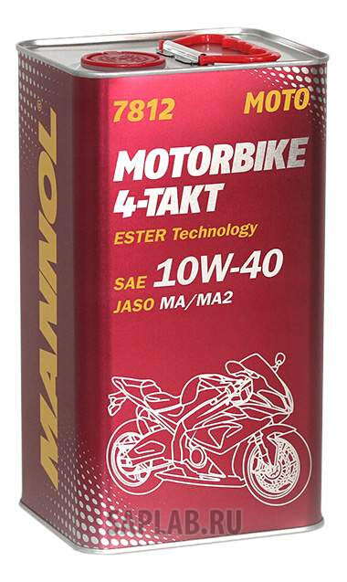 Купить MANNOL 6006 Моторное масло Mannol 4-Takt Motorbike 10W-40 4л