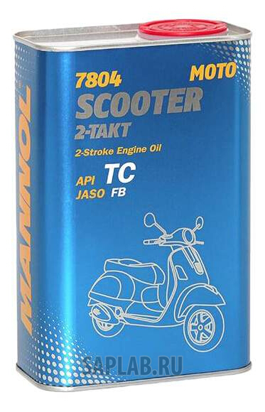 Купить MANNOL 6007 Моторное масло Mannol 2-Takt Scooter 1л