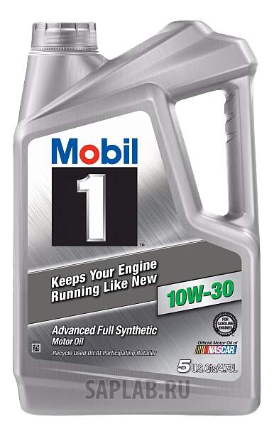 Купить MOBIL 120762 Моторное масло Mobil 1 Advanced Full Synthetic 10W-30 4,73л