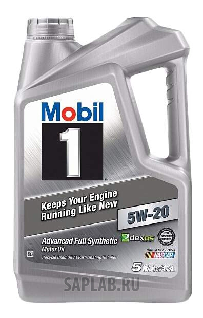 Купить MOBIL 120763 Моторное масло Mobil 1 Full Synthetic 5W-20 4,73л