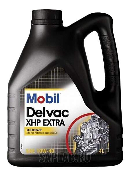 Купить MOBIL 152657 Моторное масло Mobil Delvac XHP Extra 10W-40 4л