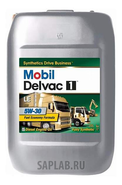 Купить MOBIL 152707 Моторное масло Mobil Delvac 1 LE 5W-30 20л