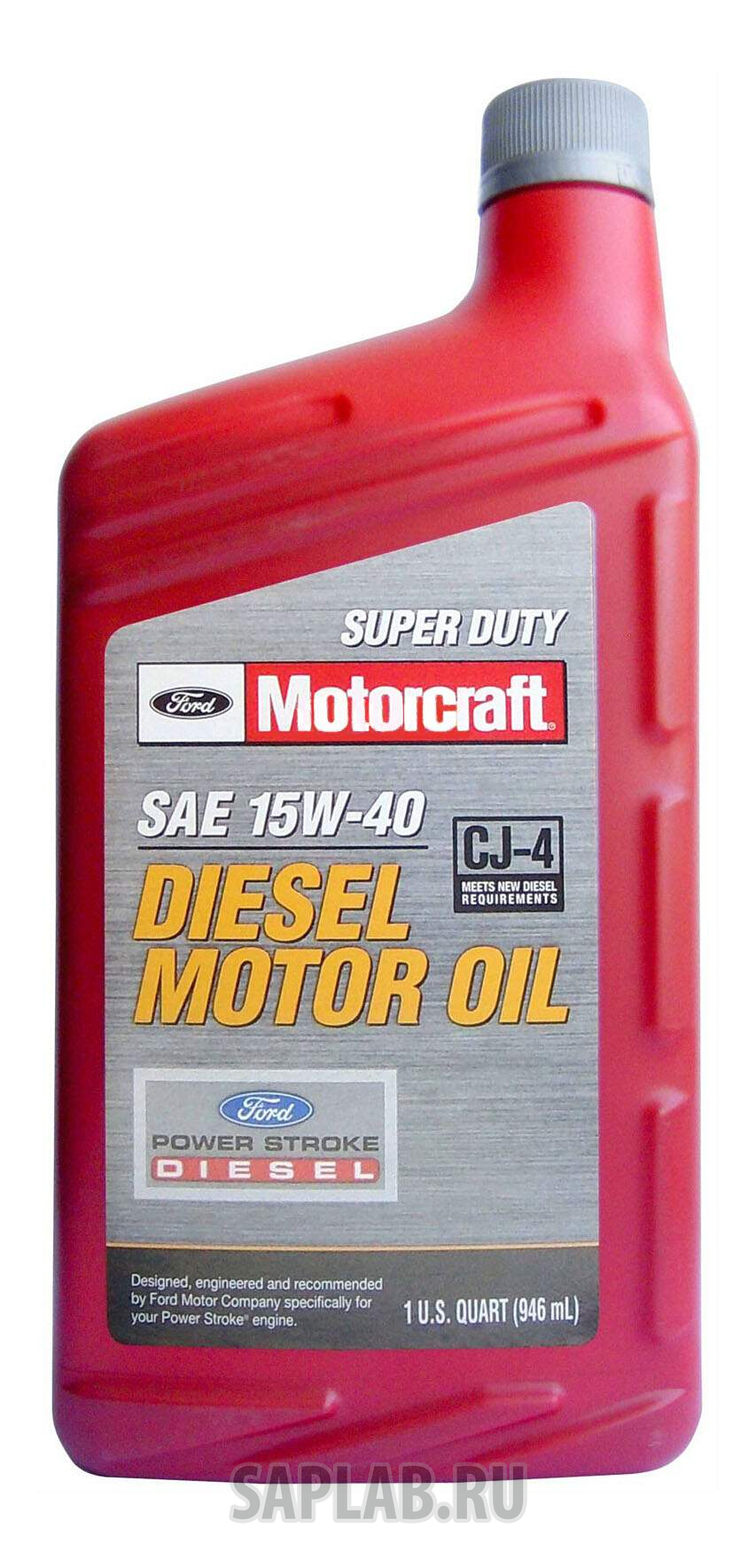 Купить MOTORCRAFT XO15W40QSD Моторное масло Motorcraft Super Duty Diesel 15W-40 0,946л