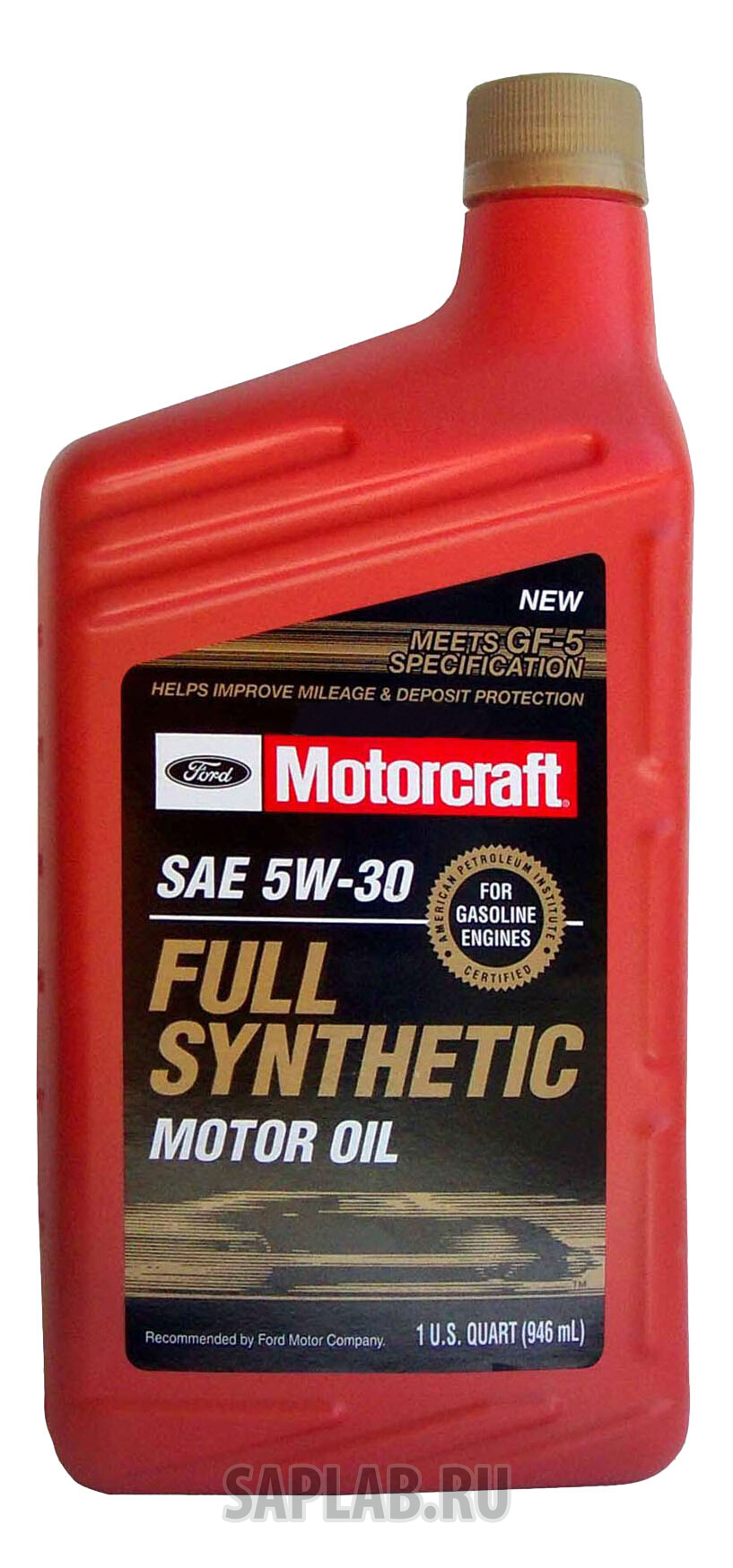 Купить MOTORCRAFT XO5W30QFS Моторное масло Motorcraft Full Synthetic 5W-30 0,946л