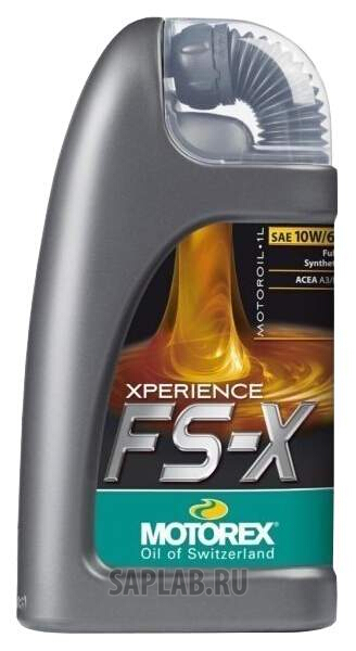 Купить MOTOREX 303327 Моторное масло Motorex Xperience FS-X 10W-60 1л