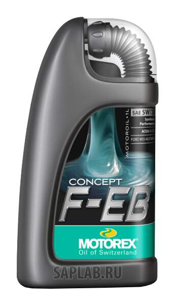 Купить MOTOREX 304879 Моторное масло Motorex Concept F-EB 5W-20 1л