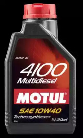 Купить MOTUL 102812 Моторное масло Motul 4100 Multi Diesel 10W-40 1л