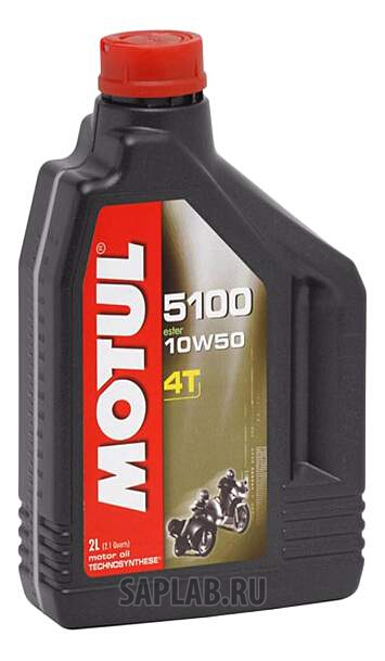 Купить MOTUL 104075 Моторное масло Motul 5100 4T 10W-50 2л