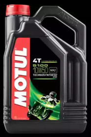 Купить MOTUL 104076 Моторное масло Motul 5100 4T 10W-50 4л