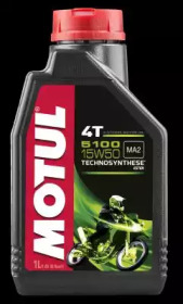 Купить MOTUL 104080 Моторное масло Motul 5100 4T 15W-50 1л