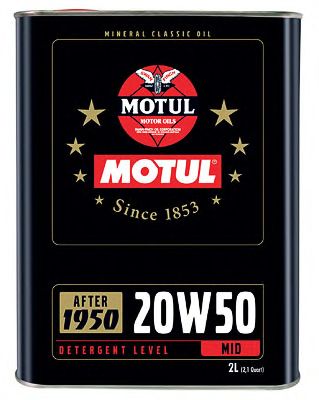 Купить MOTUL 104511 Моторное масло Motul Classic Oil 20W-50 2л