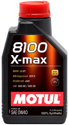 Купить MOTUL 104535 Моторное масло Motul 8100 X-max 0W-40 60л