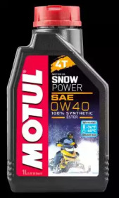 Купить MOTUL 105891 Моторное масло Motul Snowpower 4T 0w-40 1л