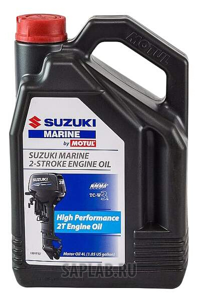 Купить MOTUL 106106 Моторное масло Motul Suzuki Marine 2T 5W-40 4л