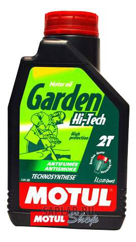 Купить MOTUL 106608 Моторное масло Motul Garden 2T Hi-Tech 15w-40 1л