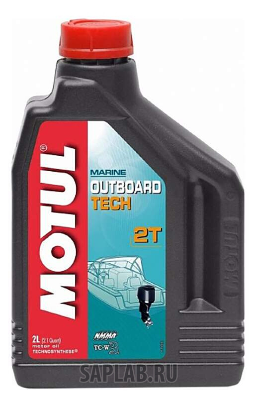 Купить MOTUL 106614 Моторное масло Motul Outboard Tech 2T 5W-30 2л