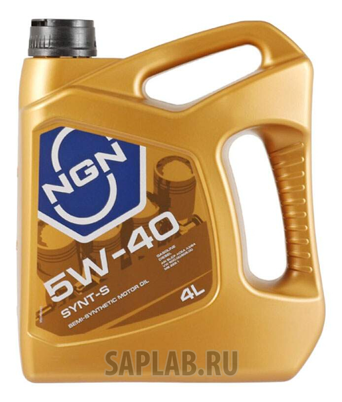 Купить NGN V172085305 Моторное масло NGN Synt-S 5W-40 4л