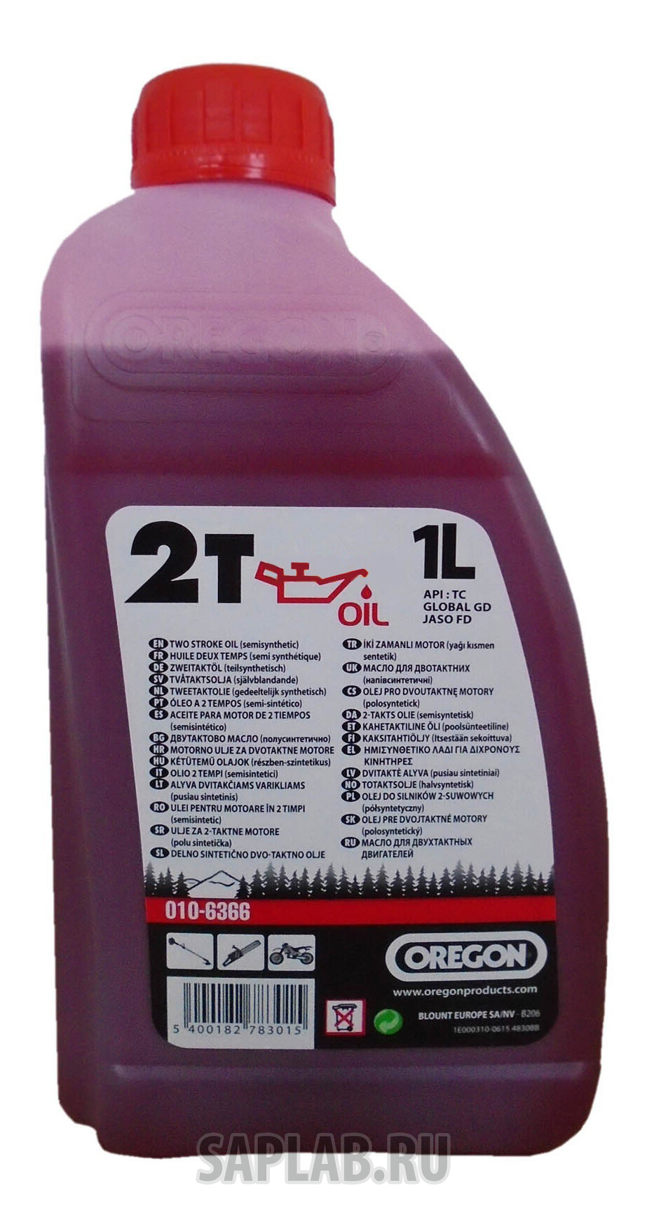 Купить OREGON 106366 Моторное масло Oregon 2T Oil SAE 30 1л