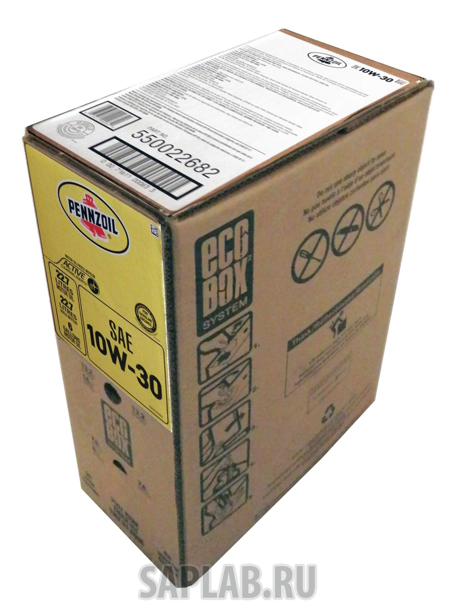 Купить PENNZOIL 550022682 Моторное масло Pennzoil Active SAE 10W-30 22,7л