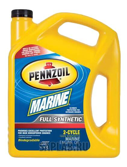 Купить PENNZOIL 550022726 Моторное масло Pennzoil Marine Full Synthetic 2-Cycle 5W-20 3,785л