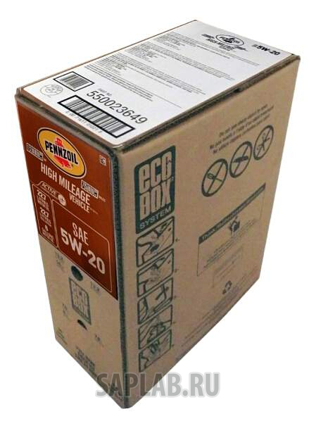 Купить PENNZOIL 550023649 Моторное масло Pennzoil High Mileage Vehicle SAE 5W-20 22,7л