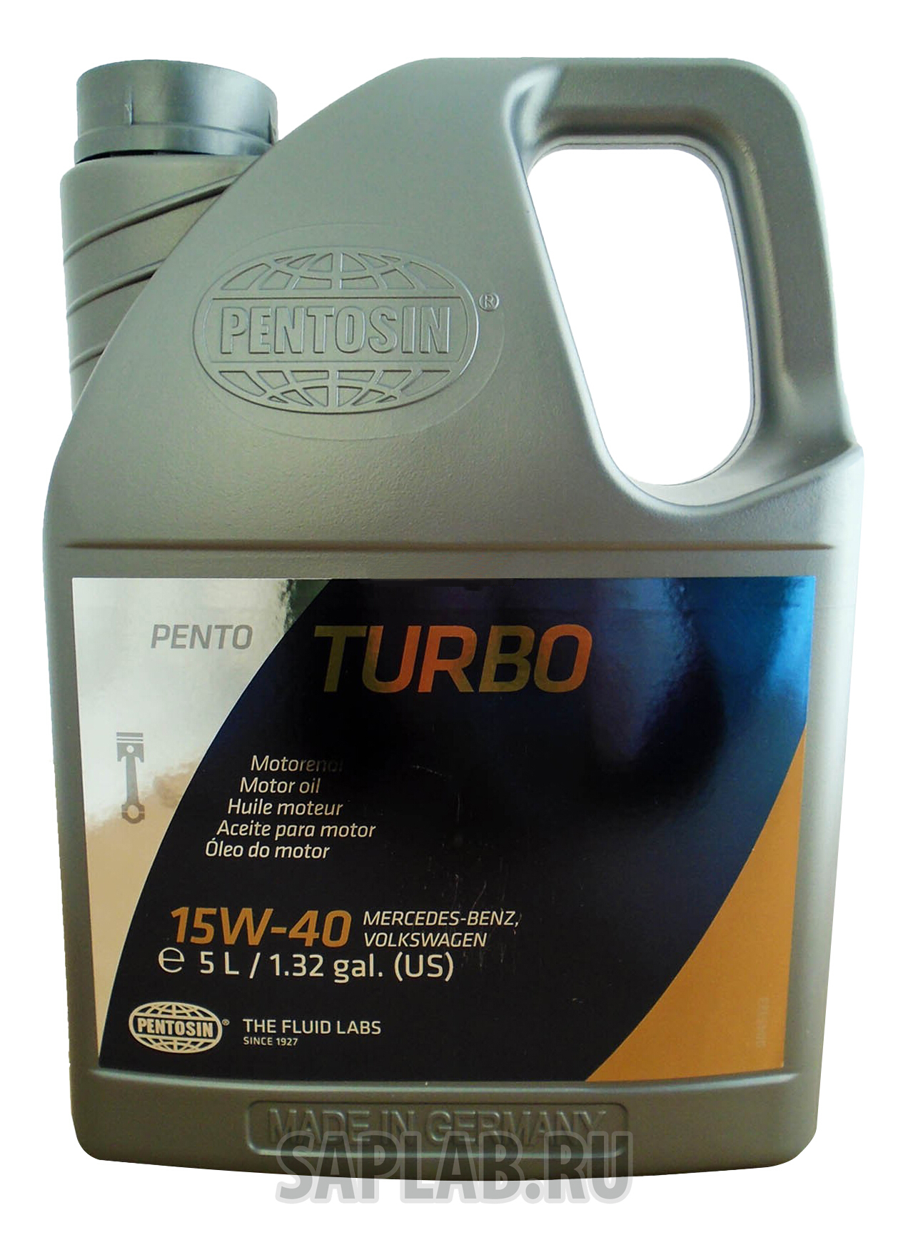 Купить PENTOSIN 113000041 Моторное масло Pentosin Pentoturbo SAE 15W-40 5л