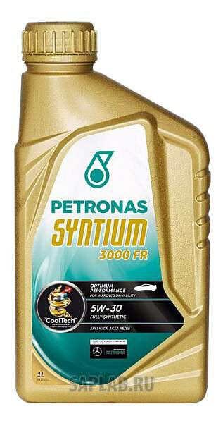 Купить PETRONAS 18071619 Моторное масло Petronas Syntium 3000 FR 5W-30 1л