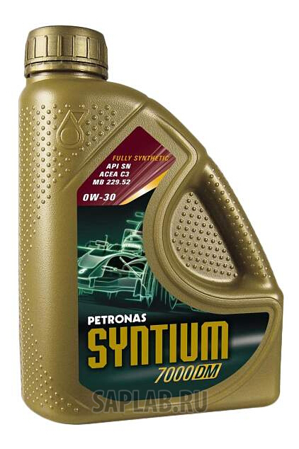 Купить PETRONAS 18341616 Моторное масло Petronas Syntium 7000 DM sae 0W-30 1л