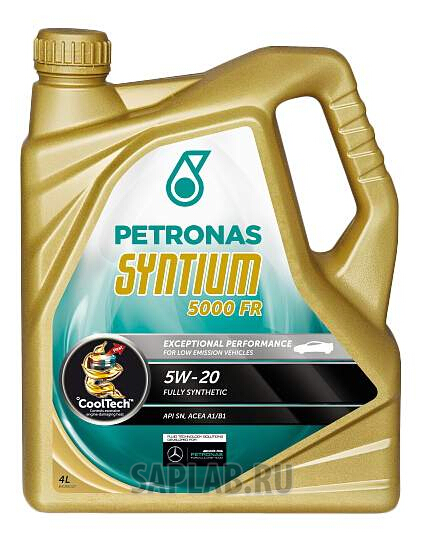 Купить PETRONAS 18374019 Моторное масло Petronas Syntium 5000 FR 5W-20 4л