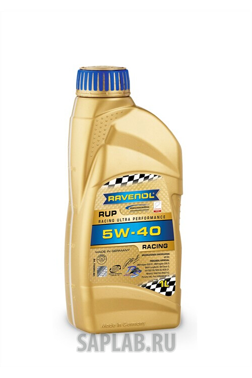Купить RAVENOL 1141091001 Моторное масло Ravenol RUP Racing Ultra Performance 5W-40 4л