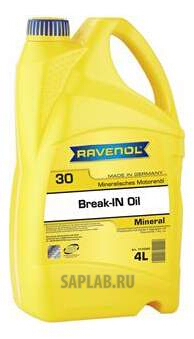 Купить RAVENOL 4014835849266 Моторное масло Ravenol Break-In Oil SAE 30 4л