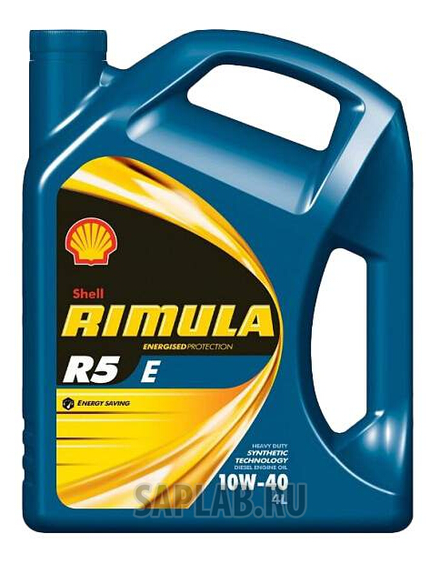 Купить SHELL 550021628 Моторное масло Shell Rimula R5 E 10W-40 4л