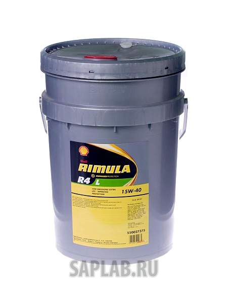 Купить SHELL 550027375 Моторное масло Shell Rimula R4 L 15W-40 20л