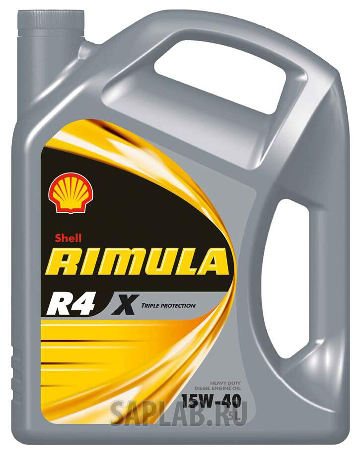 Купить SHELL 550036750 Моторное масло Shell Rimula R4 X 15w-40 5л