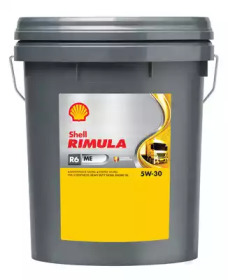 Купить SHELL 550040122 Моторное масло Shell Rimula R6 ME 5w-30 20л