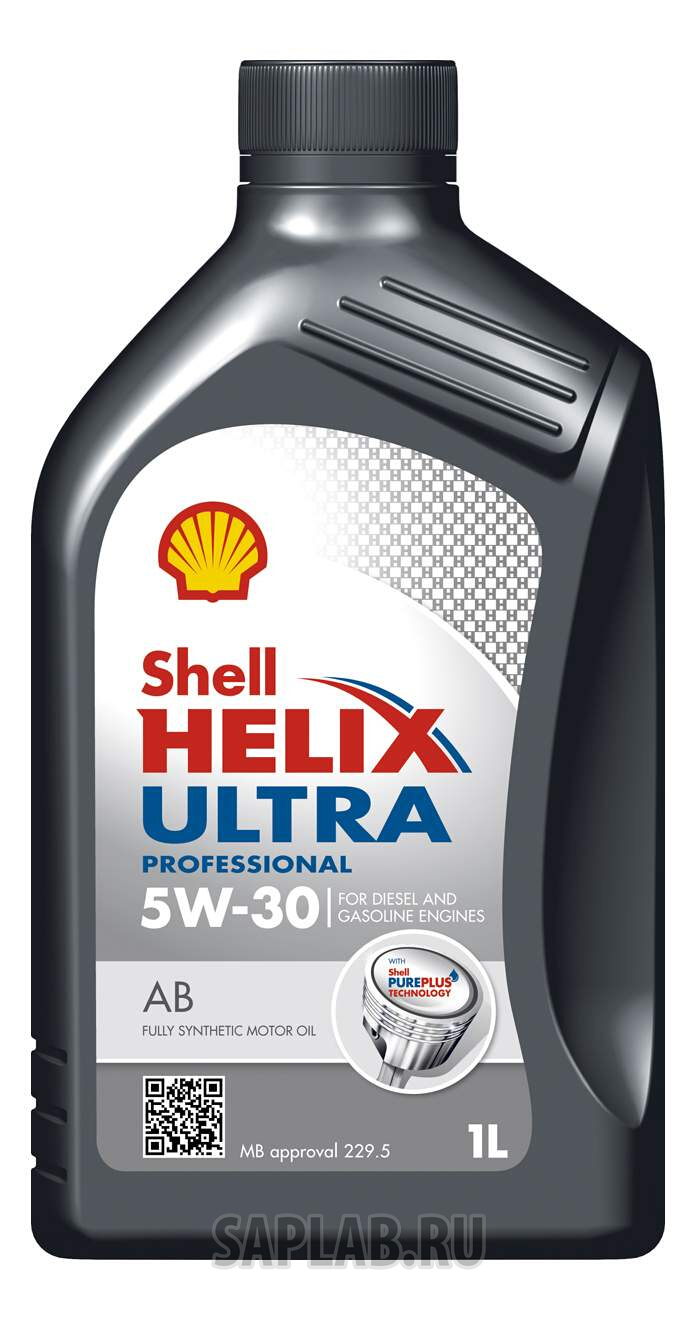 Купить SHELL 550040129 Моторное масло Shell Helix Ultra Professional AB 5W-30 1л