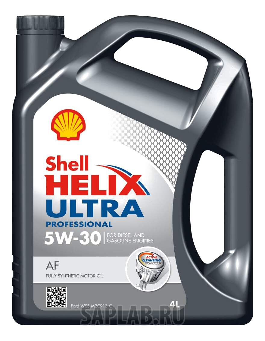 Купить SHELL 550040661 Моторное масло Shell Helix Ultra Professional AF 5W-30 4л