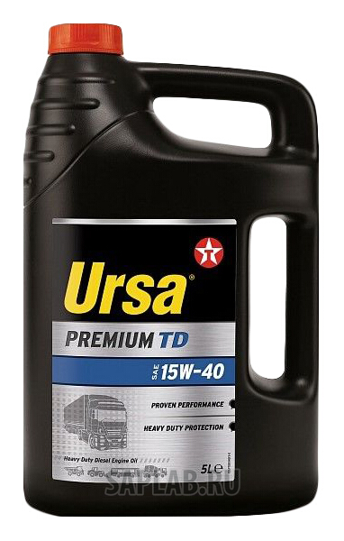 Купить TEXACO 802968LGE Моторное масло Texaco Ursa Premium TD 15W-40 5л
