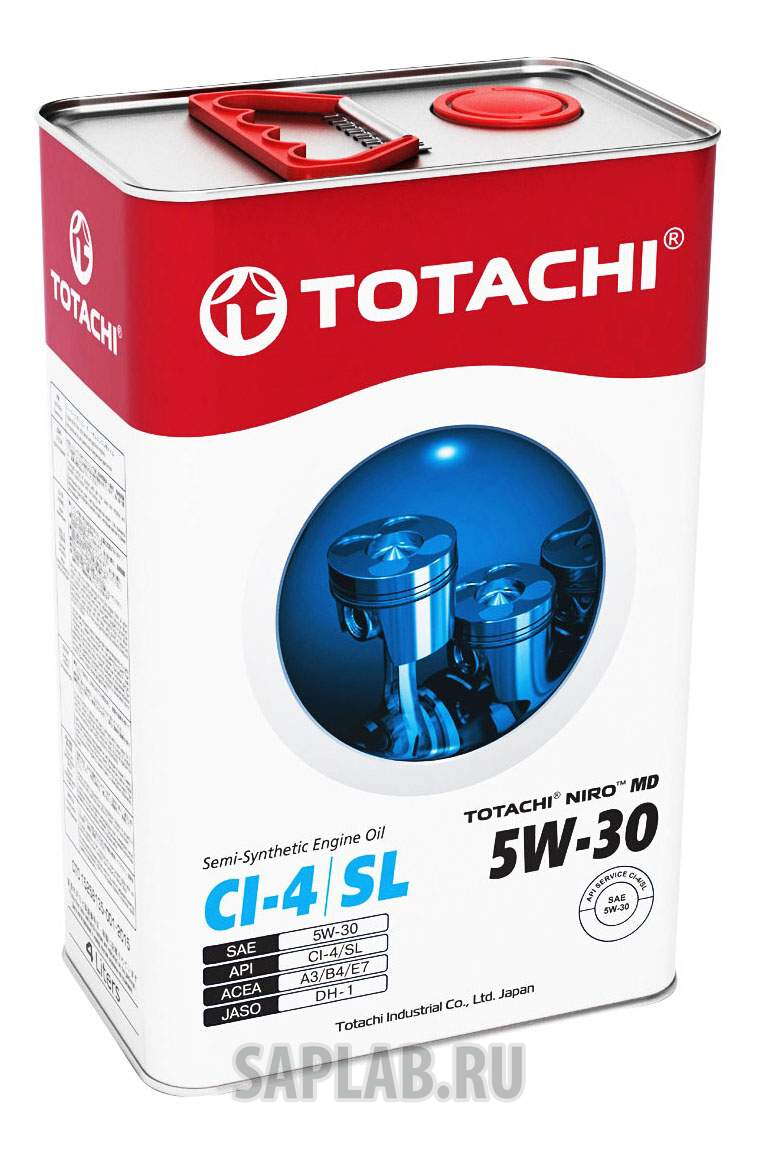 Купить TOTACHI 4589904921995 Моторное масло Totachi Niro MD Semi-Synthetic CI-4/SL 5W-30 4л