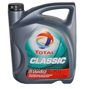 Купить TOTAL 156721 Моторное масло Total Classic 5W-40 5л