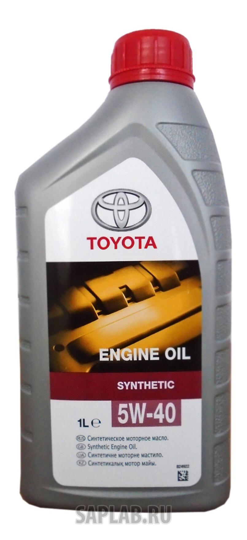 Купить TOYOTA 0888080376GO Моторное масло Toyota Engine Oil Synthetic 5W-40 SN/SM/CF 1л