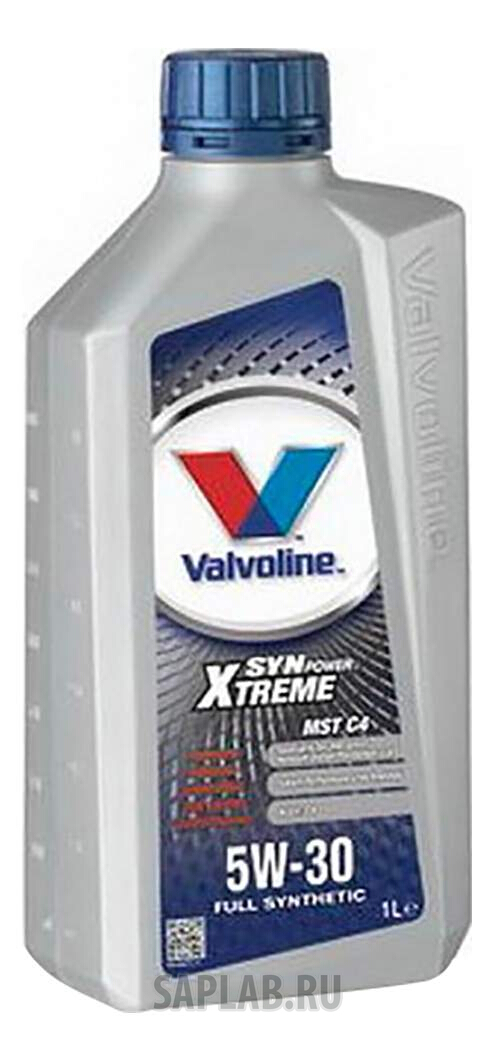 Купить VALVOLINE 872770 Моторное масло Valvoline SynPower Extreme MST 5W-30 C4 1л