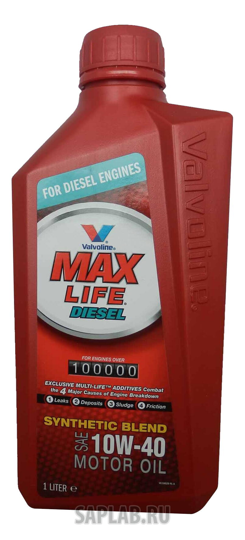 Купить VALVOLINE VE18020 Моторное масло Valvoline Maxlife Diesel VE18020 SAE 10W-40 1л