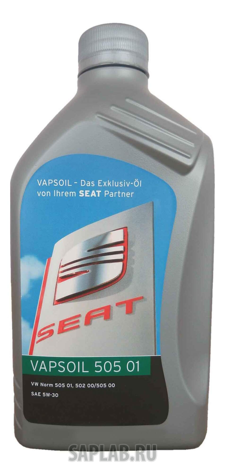 Купить VAPSOIL 600011050 Моторное масло Vapsoil 50501 Seat 5W-30 1л