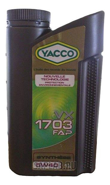 Купить YACCO 301925 Моторное масло Yacco VX 1703 FAP 5W-40 1л