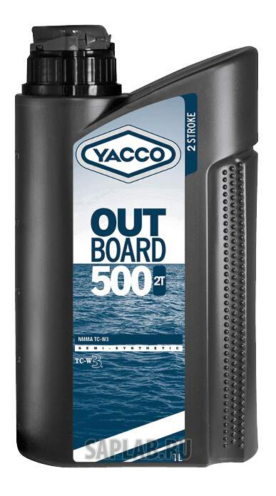 Купить YACCO 339625 Моторное масло Yacco Outboard 500 2T 20W-50 1л