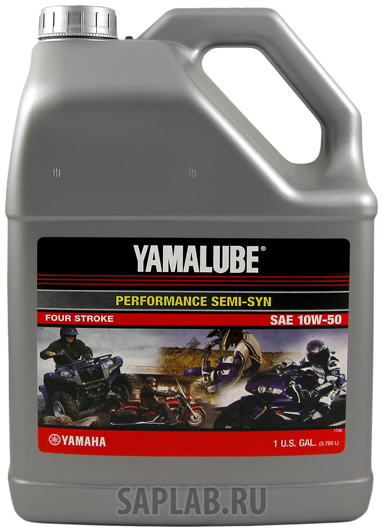 Купить YAMAHA LUB10W50SS04 Моторное масло Yamaha Yamalube 10W-50 3,785