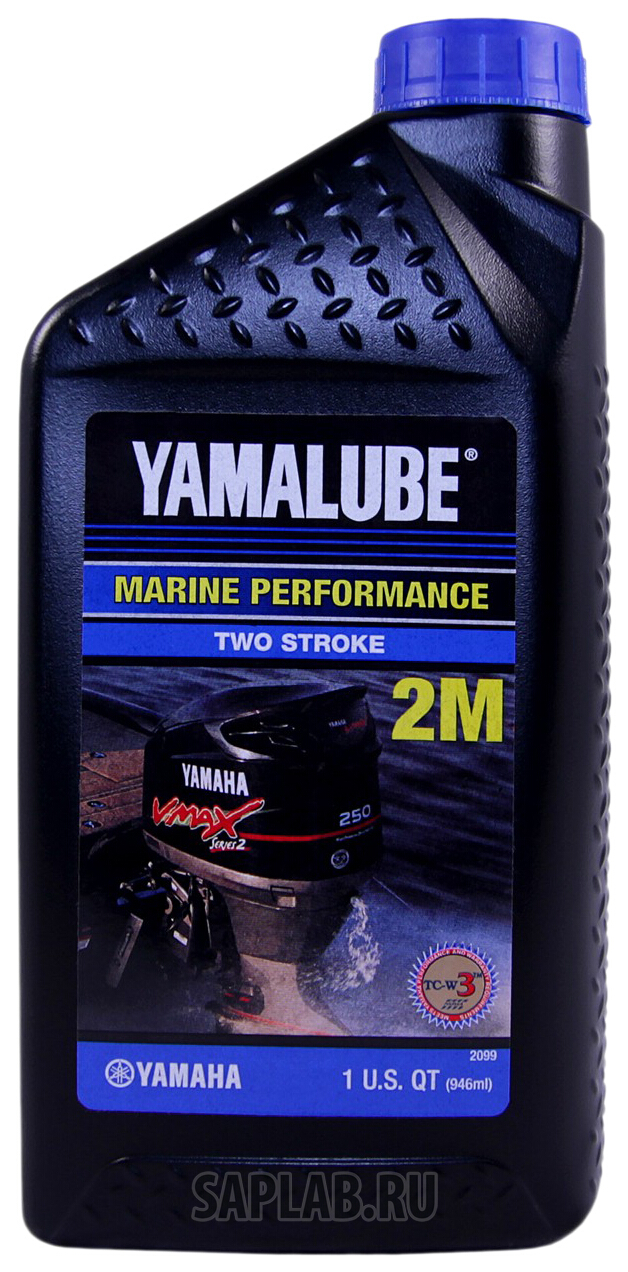 Купить YAMAHA LUB2STRKM112 Моторное масло Yamaha Yamalube 2M Marine 2-stroke 10W-40 0,946л
