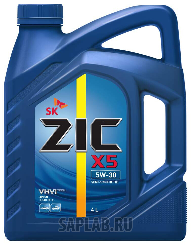 Купить ZIC 162621 Моторное масло Zic X5 5W-30 4л